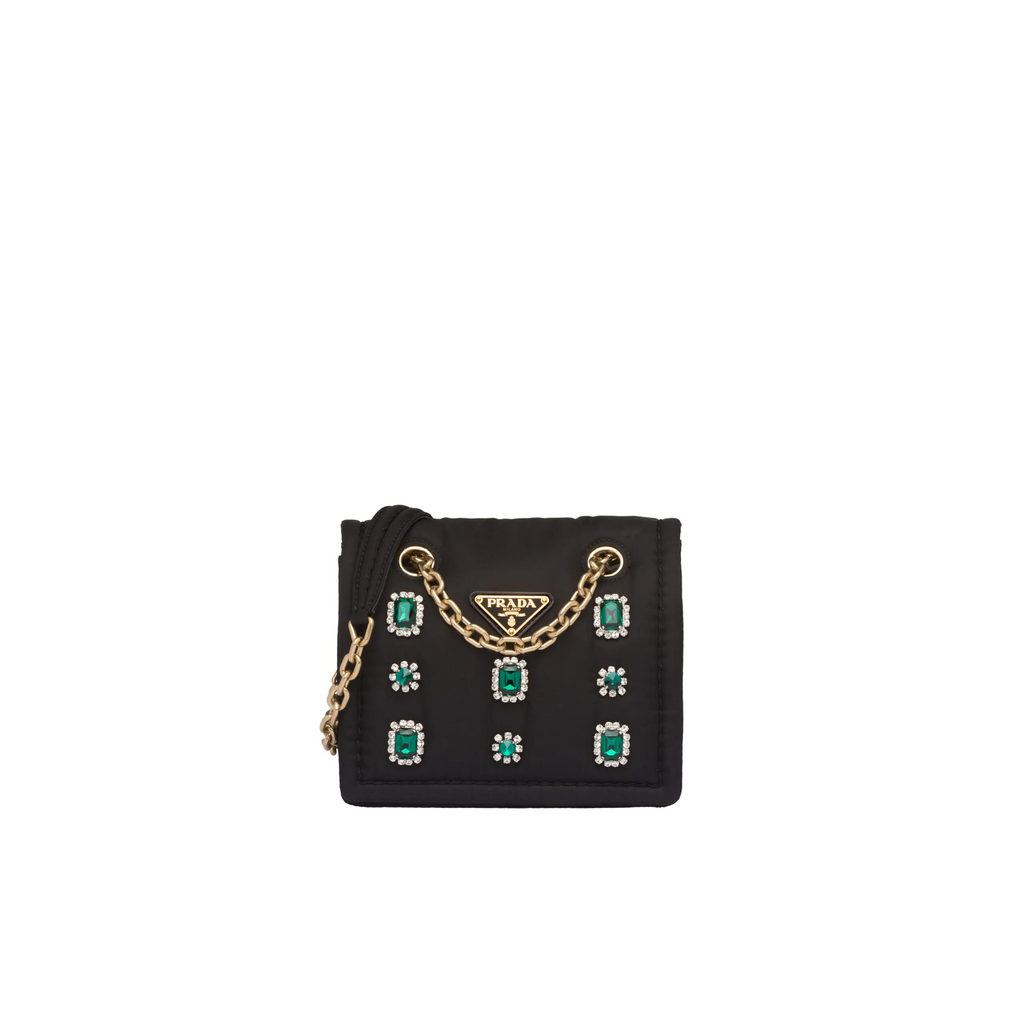 Prada Nylon bag with embellishment