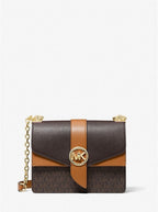 Michael Kors Greenwich Small Leather Crossbody Bag