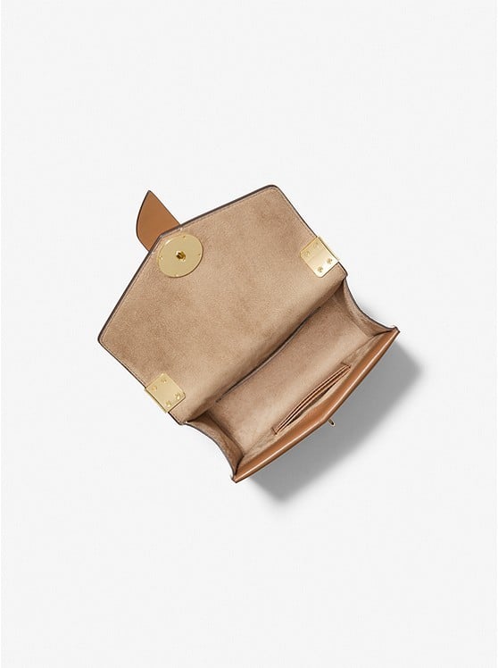 Michael Kors Greenwich Small Leather Crossbody Bag