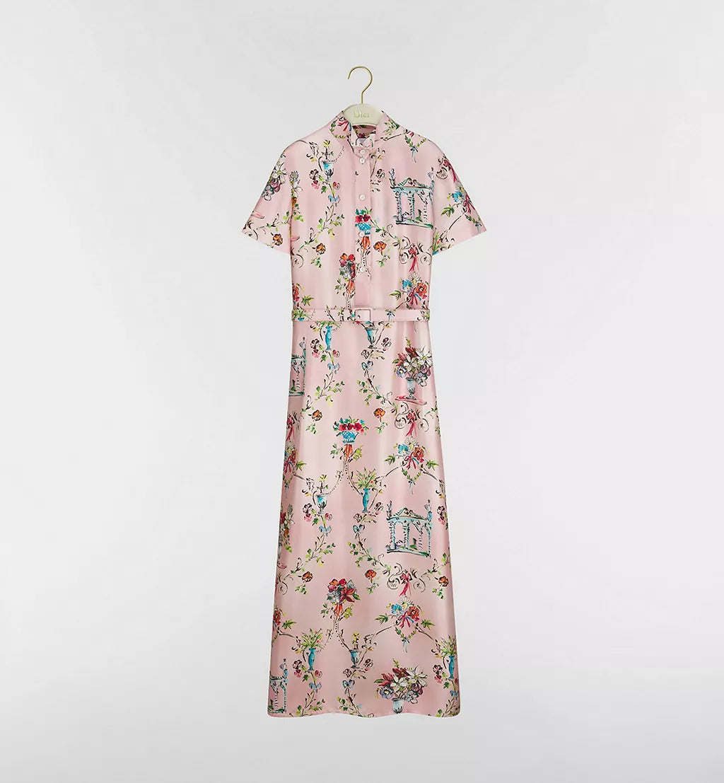 Dioriviera Long Belted Shirtdress