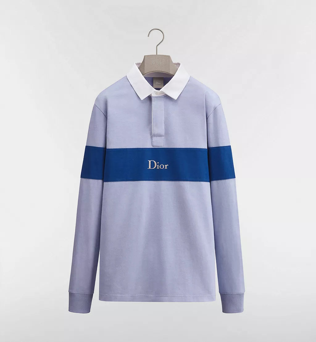 Long-Sleeved Rugby Shirt, Relaxed Fit
