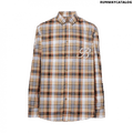 Burberry Embroidered B Motif Stretch Cotton Shirt