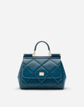 Dolce &amp; Gabbana Medium Sicily Bag in Aria Matelassé Calfskin
