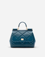 Dolce &amp; Gabbana Medium Sicily Bag in Aria Matelassé Calfskin