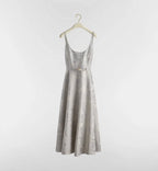 Mid-Length Belted Dress