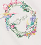 Dior Qixi Embroidered Fitted T-Shirt