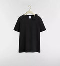 Black Cotton Fitted Jersey