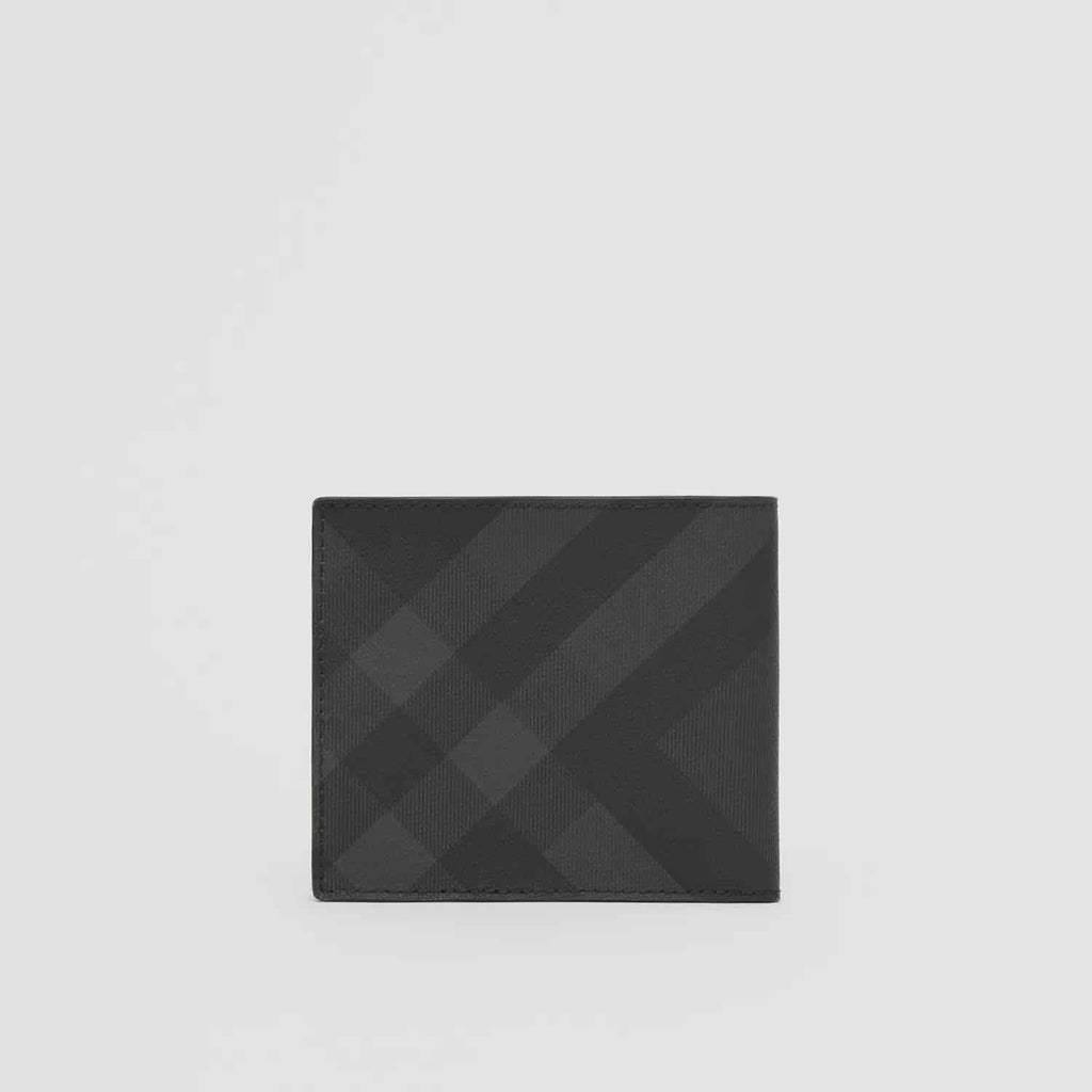 Burberry London Check International Bifold Coin Wallet