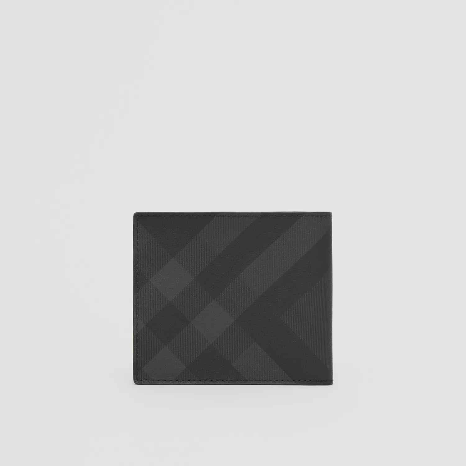 Burberry London Check International Bifold Coin Wallet