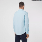 Burberry Monogrom Motif Stretch Cotton Poplin Shirt