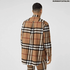 Burberry Relaxed Fit House Check Cotton Flannel Shirt