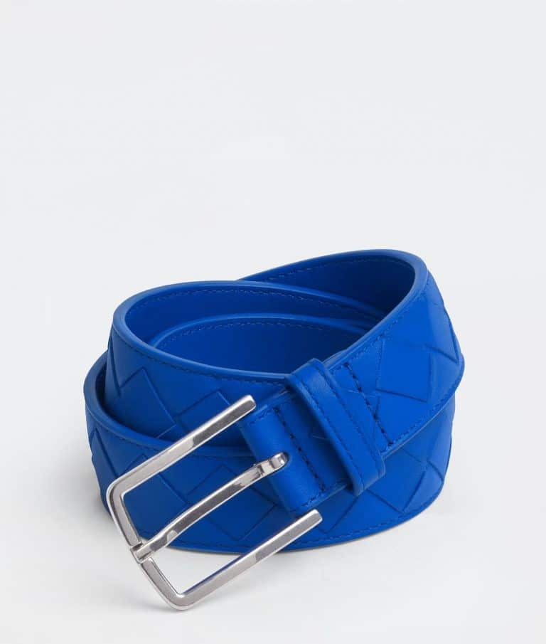 Bottega Veneta Belt in Cobalt
