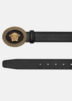 Versace Medusa Round Buckle Belt