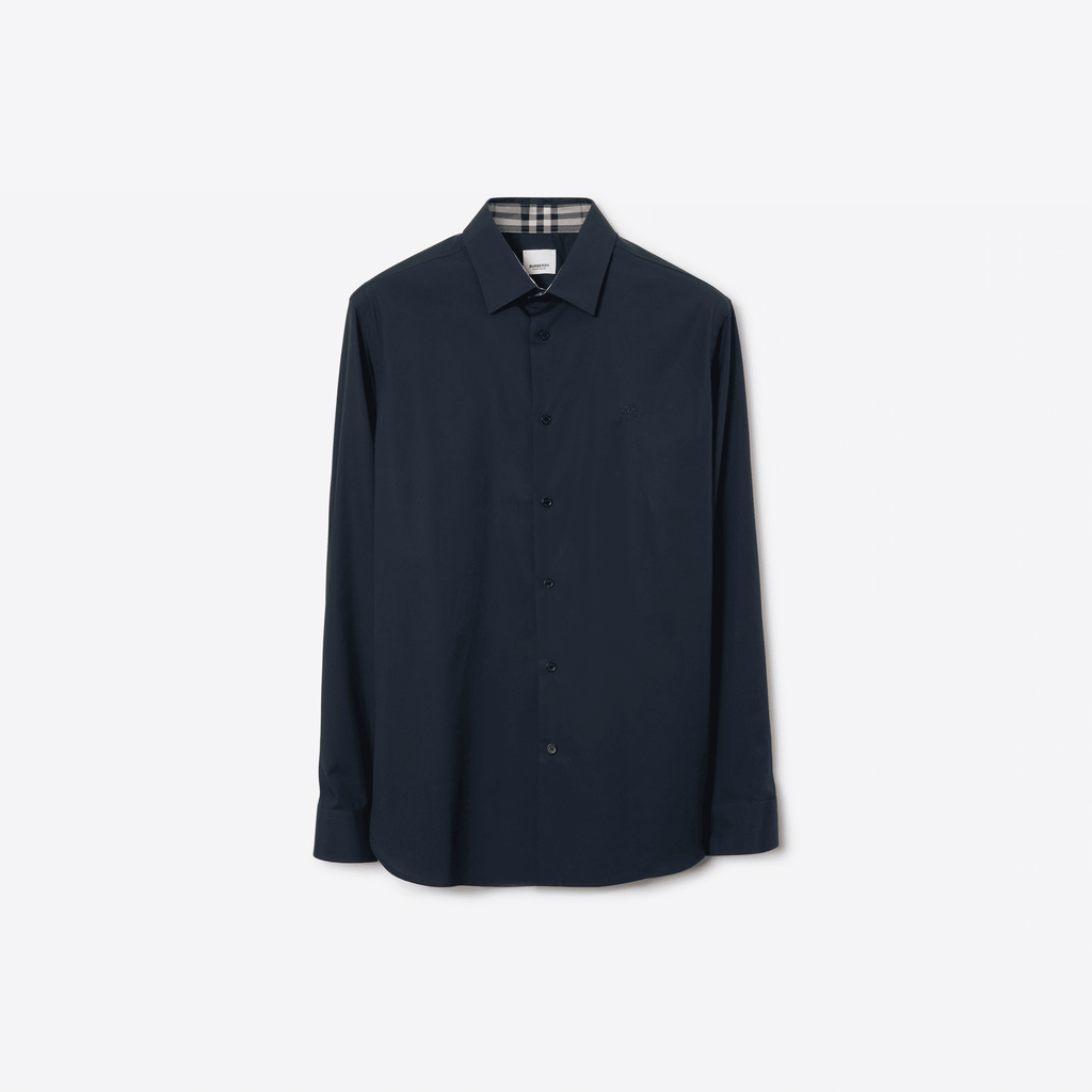 Burberry Slim Fit Stretch Cotton Shirt