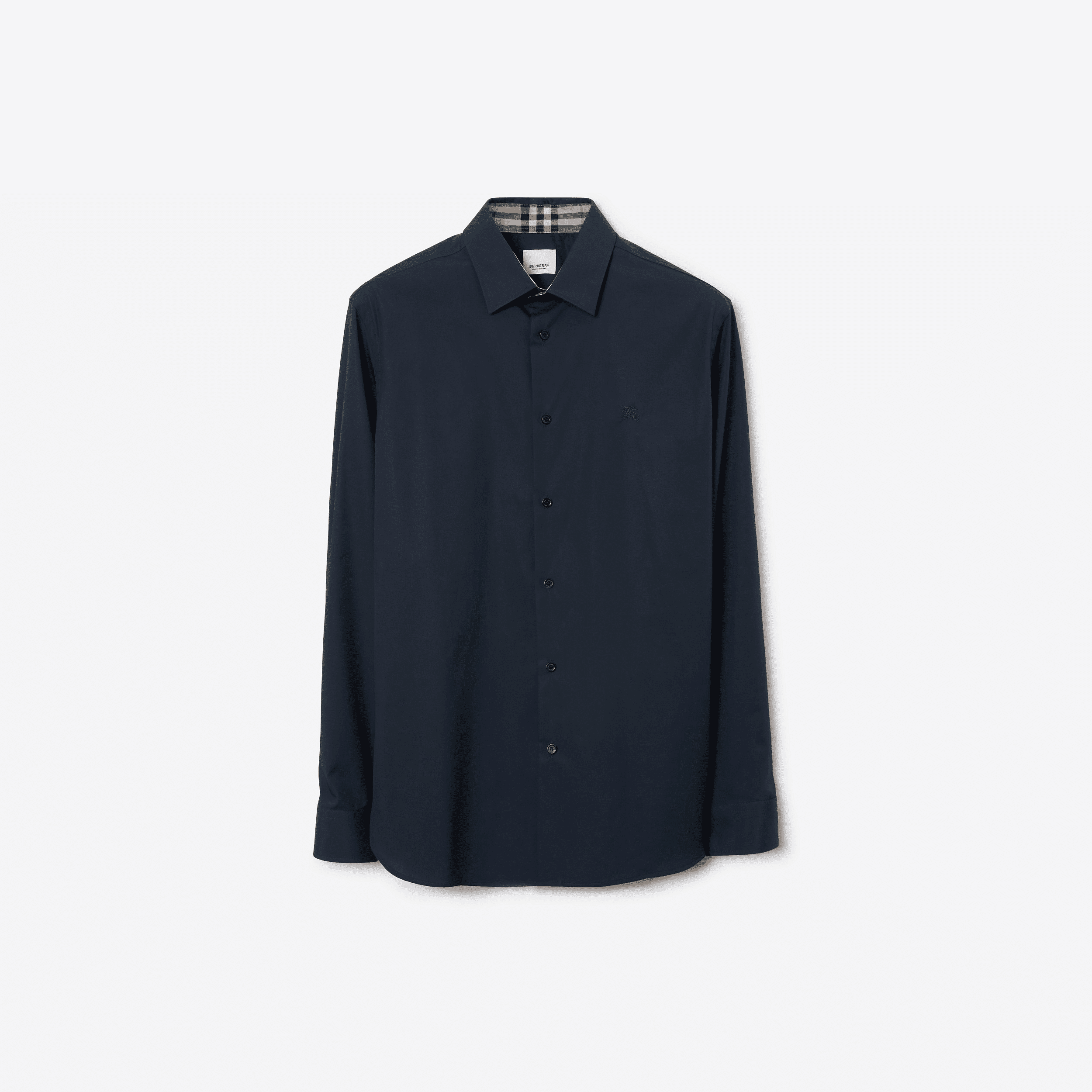 Burberry Slim Fit Stretch Cotton Shirt