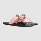 Gucci Women’s leather thong sandal
