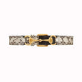 Gucci Snakeskin belt with Horsebit