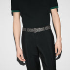 BELT WITH INTERLOCKING G DETAIL