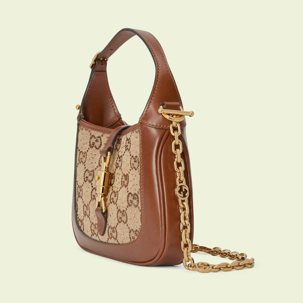 JACKIE 1961 CRYSTAL GG MINI SHOULDER BAG