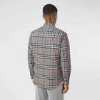 Burberry Check Cotton Poplin Shirt
