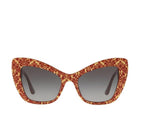 Dolce & Gabbana Butterfly Red Decor Sunglasses