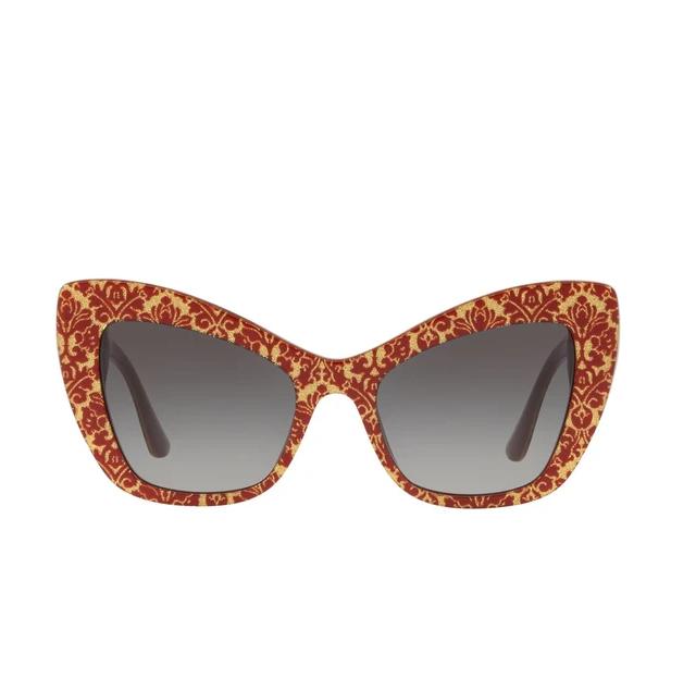 Dolce & Gabbana Butterfly Red Decor Sunglasses