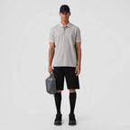 Monogram Motif Cotton Piqué Polo Shirt