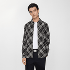 Burberry Relaxed Fit Check Cotton Flannel Shirt