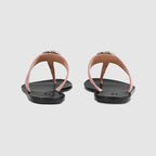 Gucci Women’s leather thong sandal