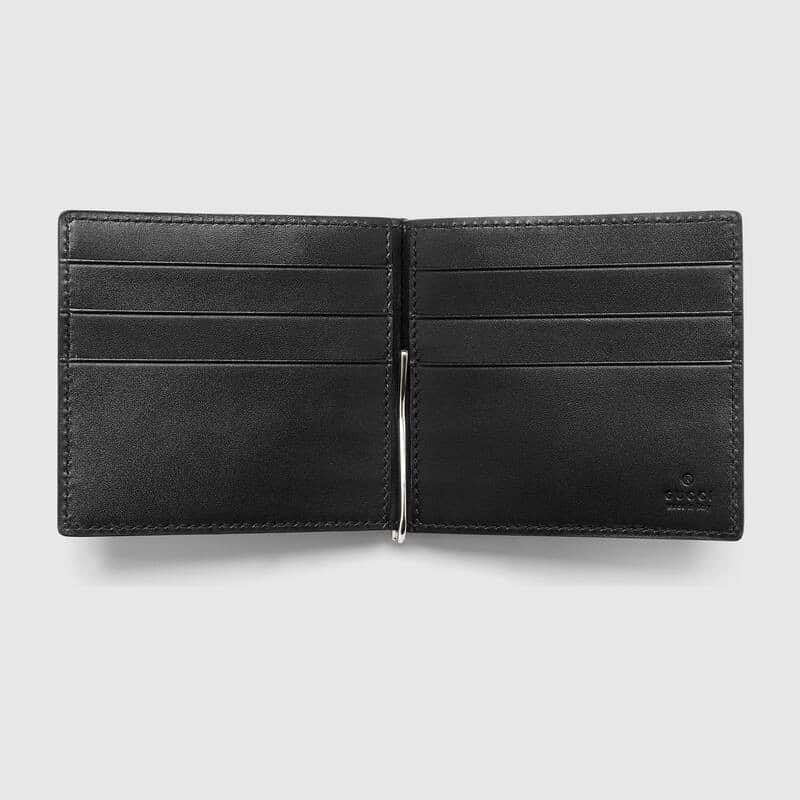 Gucci Signature Money Clip Wallet