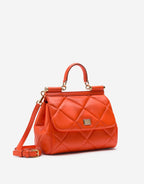 Dolce &amp; Gabbana Medium Sicily bag in aria matelassé calfskin