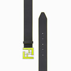 Fendi Black leather belt