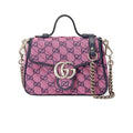 Gucci GG Marmont Multicolour Mini Top Handle Bag