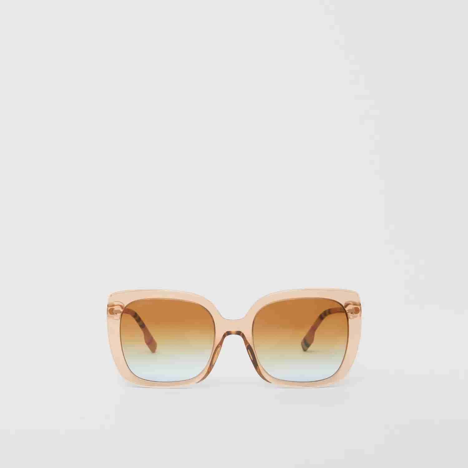 Burberry Oversized Square Frame Sunglasses