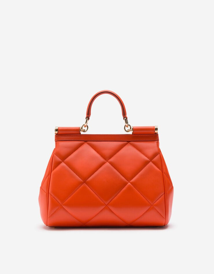 Dolce &amp; Gabbana Medium Sicily bag in aria matelassé calfskin