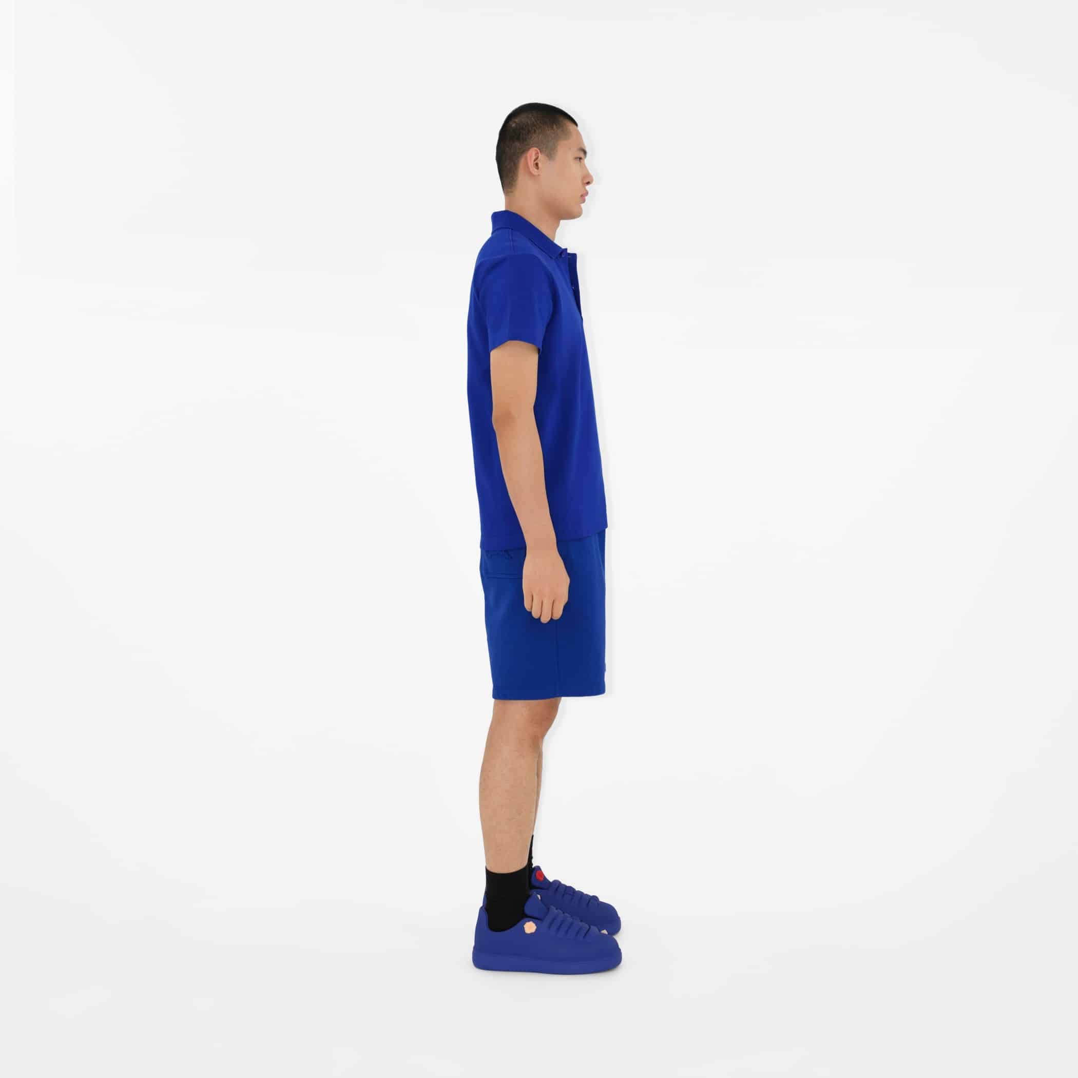 Cotton Polo ShirtPrice undefined Colour: Blue