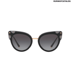 Dolce & Gabbana Butterfly Rose Gold Sunglasses