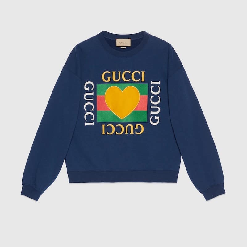COTTON JERSEY SWEATSHIRT