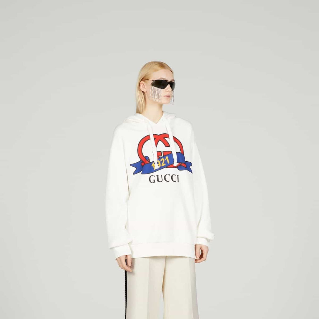 INTERLOCKING G 1921 PRINT SWEATSHIRT