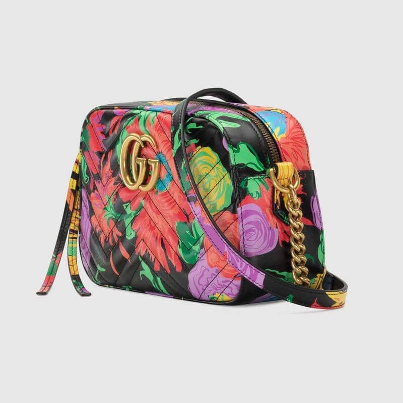 Gucci Ken Scott print GG Marmont small shoulder bag