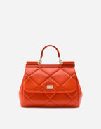 Dolce &amp; Gabbana Medium Sicily bag in aria matelassé calfskin