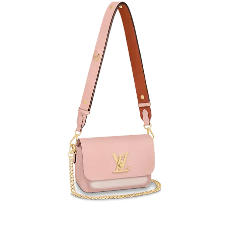 Louis Vuitton Lockme Tender Bag in Rosewater Pink