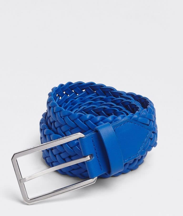 Bottega Veneta Belt in Cobalt