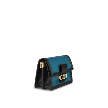 Louis Vuitton Dauphine MM Bag in Navy Blue