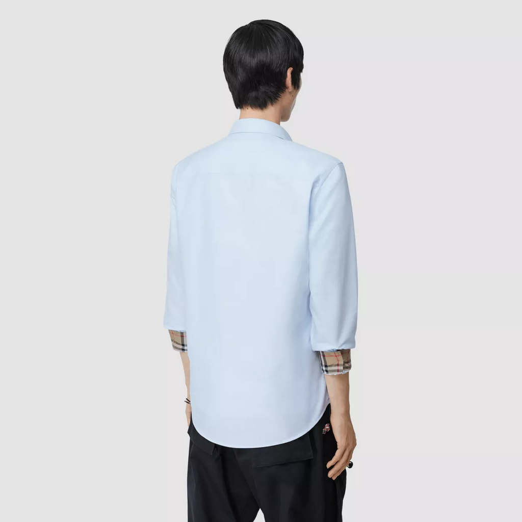 Burberry Classic Fit Embroidered EKD Cotton Oxford Shirt
