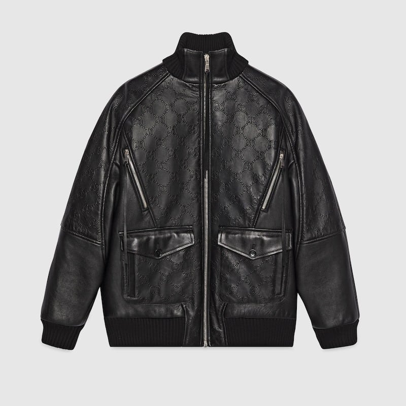 GG LEATHER JACKET