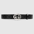 Gucci Guccissima Belt with Square G Buckle