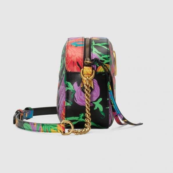 Gucci Ken Scott print GG Marmont small shoulder bag