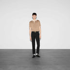 GG COTTON SILK POLO SHIRT
