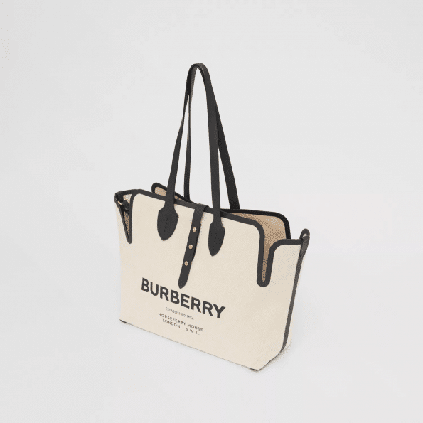 Burberry The Medium Soft Cotton Canvas Belt Bag